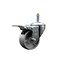 Service Caster Semi Steel Swivel Grip Ring Caster3'' Wheel&7/16'' Stem w/Total Lock BRK SCC-GRTTL20S314-SSS-716138 - alternate 1